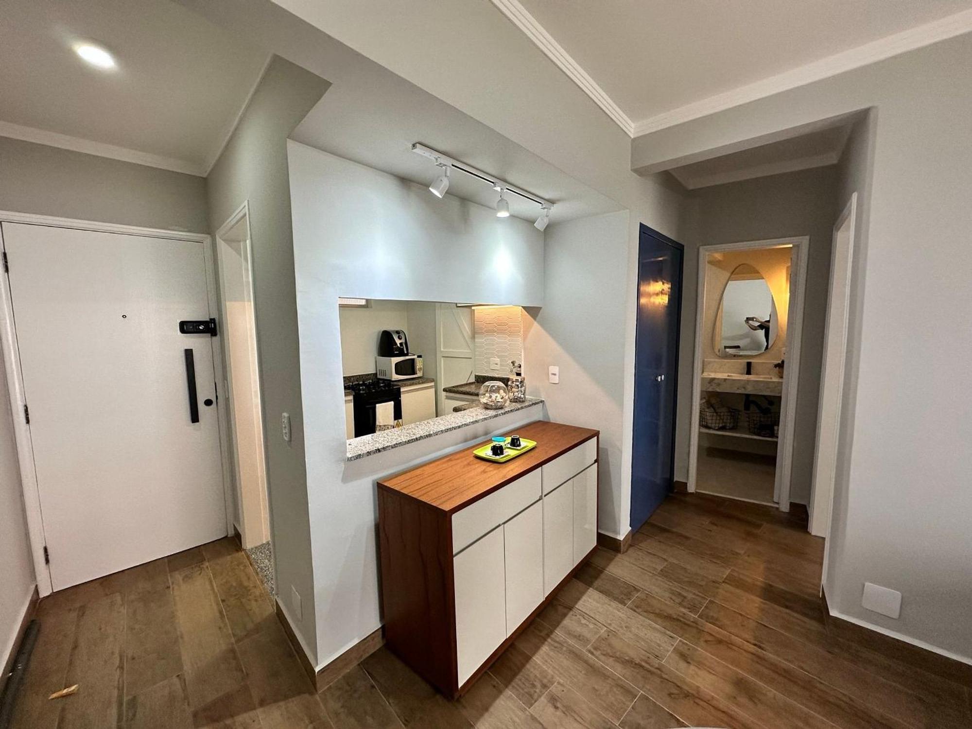 Apartamento Pe Na Areia Melhor Vista Mar De Santos Ngoại thất bức ảnh